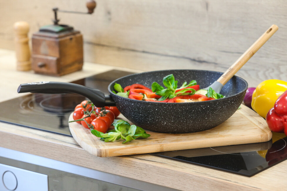 Patelnia Tivano Wok 28 cm - Image 4