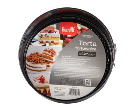 Tortownica okrągła Torta 24x6,8 cm